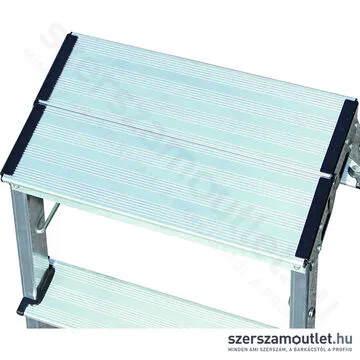 KRAUSE MONTO ROLLY összecsukható, gurítható fellépő, 2x2 fokos (Alu) (130037)