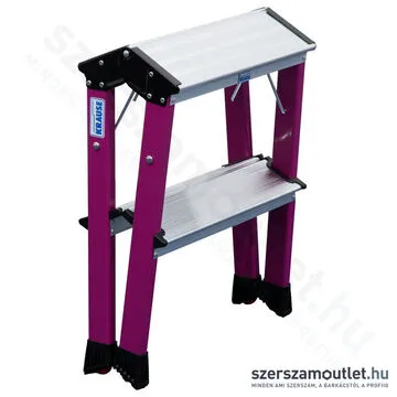 KRAUSE MONTO ROLLY összecsukható gurítható fellépő 2x2 fokos (Pink) (130136)