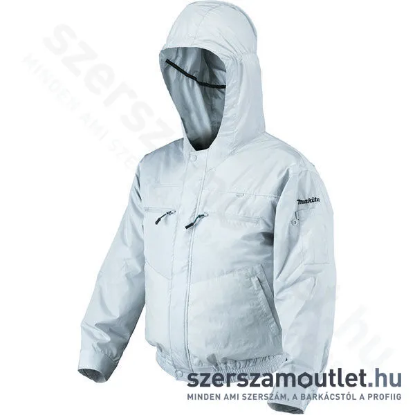 MAKITA DFJ401ZXL CXT LXT Li-Ion hűthető kapucnis kabát kültéri (akku és töltő nélkül) (Kifutó darab)