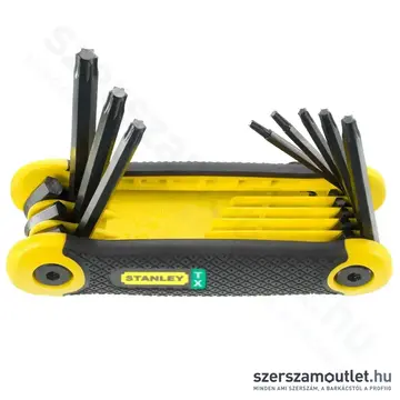 STANLEY imbuszkulcs készlet torx 8 részes (2-69-266)