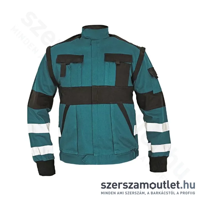 CERVA MAX REFLEX kabát zöld/fekete 44-es