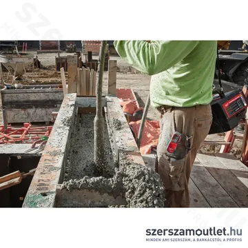 MILWAUKEE MXF CVBC-0 MX FUEL Akkus kompakt betonvibrátor (Akku és töltő nélkül) (4933479607)