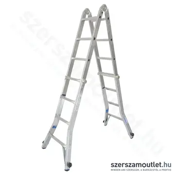 KRAUSE STABILO Teleszkópos csuklós létra 4x4 fokos 4 szárhosszabbítással (133977)