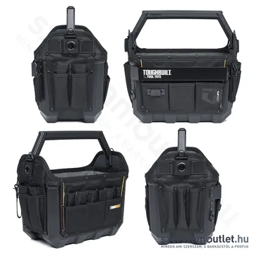 TOUGHBUILT CT-82 Nyitott szerszámtáska L 40cm/16" 41x36x25cm (TB-CT-82-16)