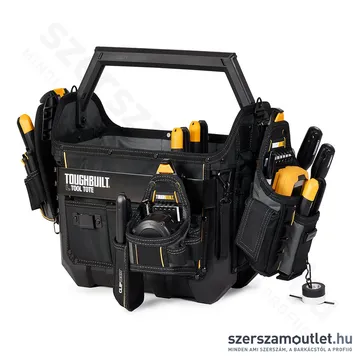 TOUGHBUILT CT-82 Nyitott szerszámtáska L 40cm/16" 41x36x25cm (TB-CT-82-16)