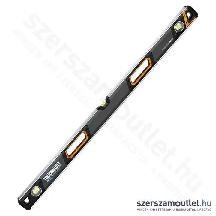 TOUGHBUILT H2-L-M120-LH-M Mágneses vízmérték 3 libellás 120cm (TB-H2-L-M120LH-M)