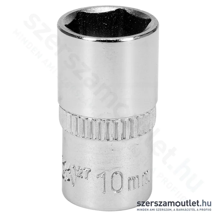 YATO Kézi dugókulcs 1/4" hatlapú, rövid 10mm (1db) (YT-14127)