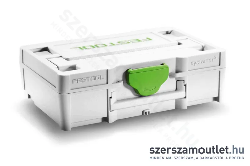 FESTOOL Systainer SYS3 XXS 33 GRY műanyag mini tároló