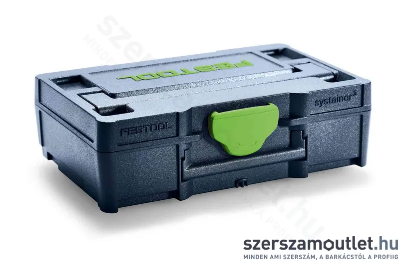 FESTOOL systainer SYS3 XXS 33 BL műanyag mini tároló