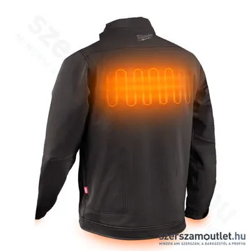 MILWAUKEE M12HJBL5 Fűthető kabát (2XL) (Fekete) (Akku és töltő nélkül!)