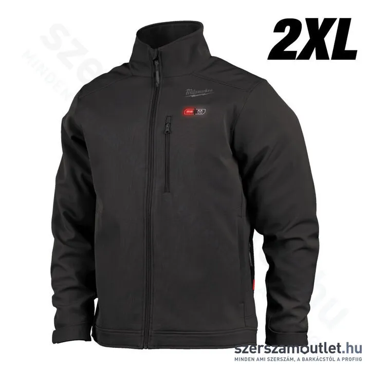 MILWAUKEE M12HJBL5 Fűthető kabát (2XL) (Fekete) (Akku és töltő nélkül!)