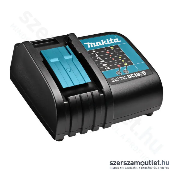 MAKITA Akkutöltő DC18SD 14,4-18V (Li-ion)(194533-6)