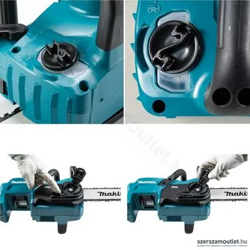 MAKITA DUC307Z Akkus szénkefementes láncfűrész 30cm (18V) (Akku és töltő nélkül!)