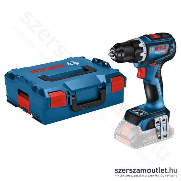 BOSCH GSR 18V-90 C Akkus szénkefementes fúró-csavarozó+L-Boxx 18V(akku és töltő nélkül) (06019K6002)