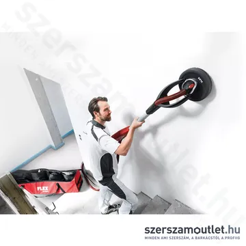 FLEX Fal- és mennyezet csiszoló (kerek fejjel) + ipari porszívó (710W/225mm) (1400W/30l)