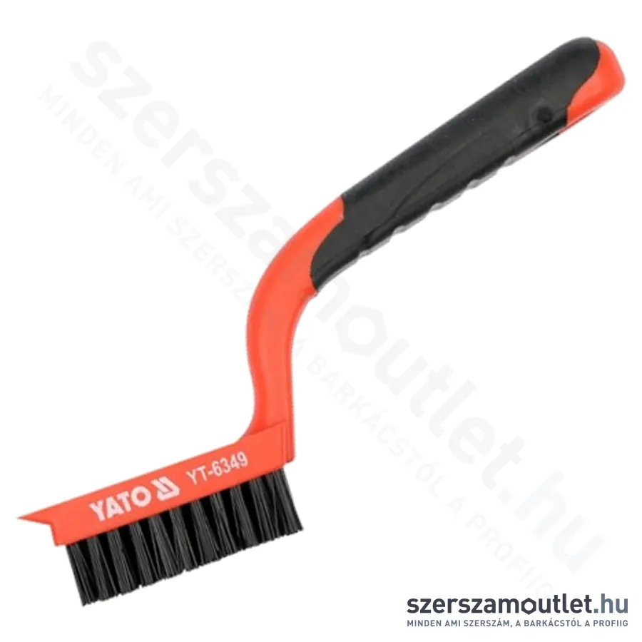 YATO Drótkefe 5 soros nylon sörtével 180mm (YT-6349)