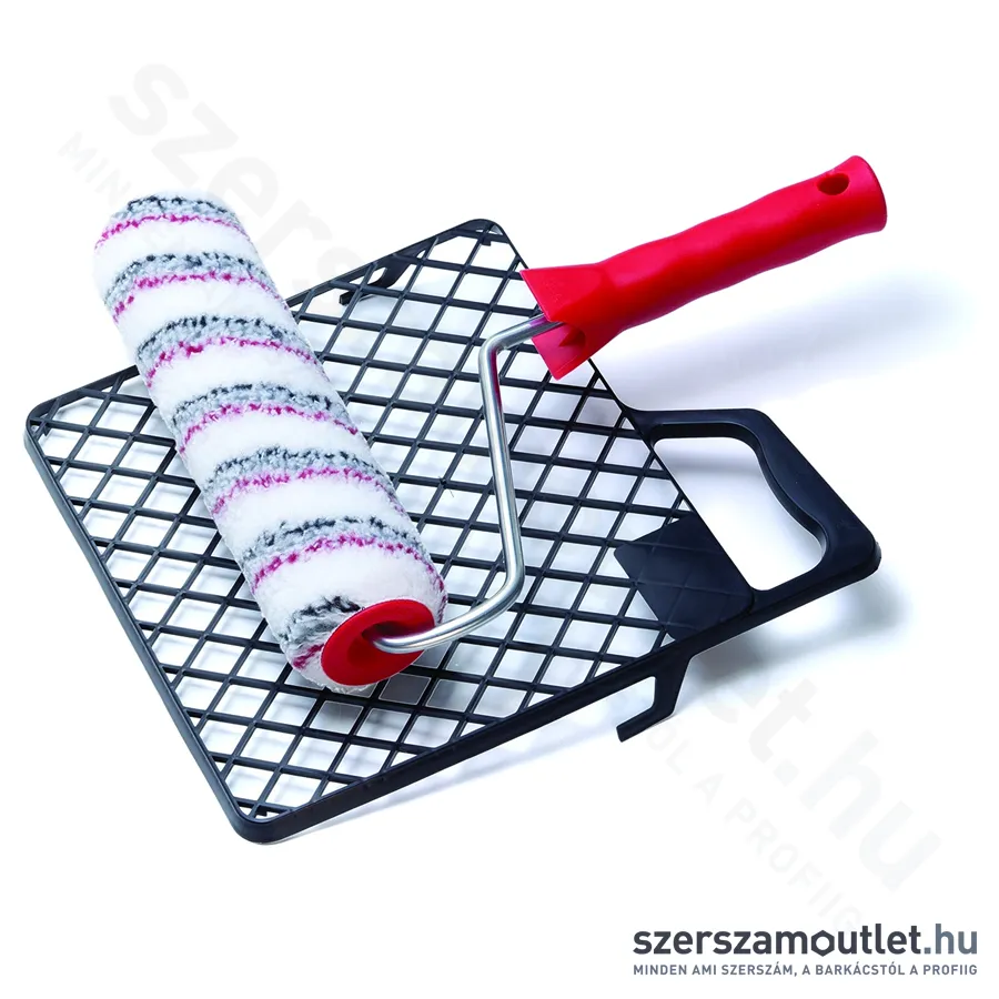 SCHULLER Silverline 25cm short SET festőhenger szett + csepegtetőrács (teddyhenger)
