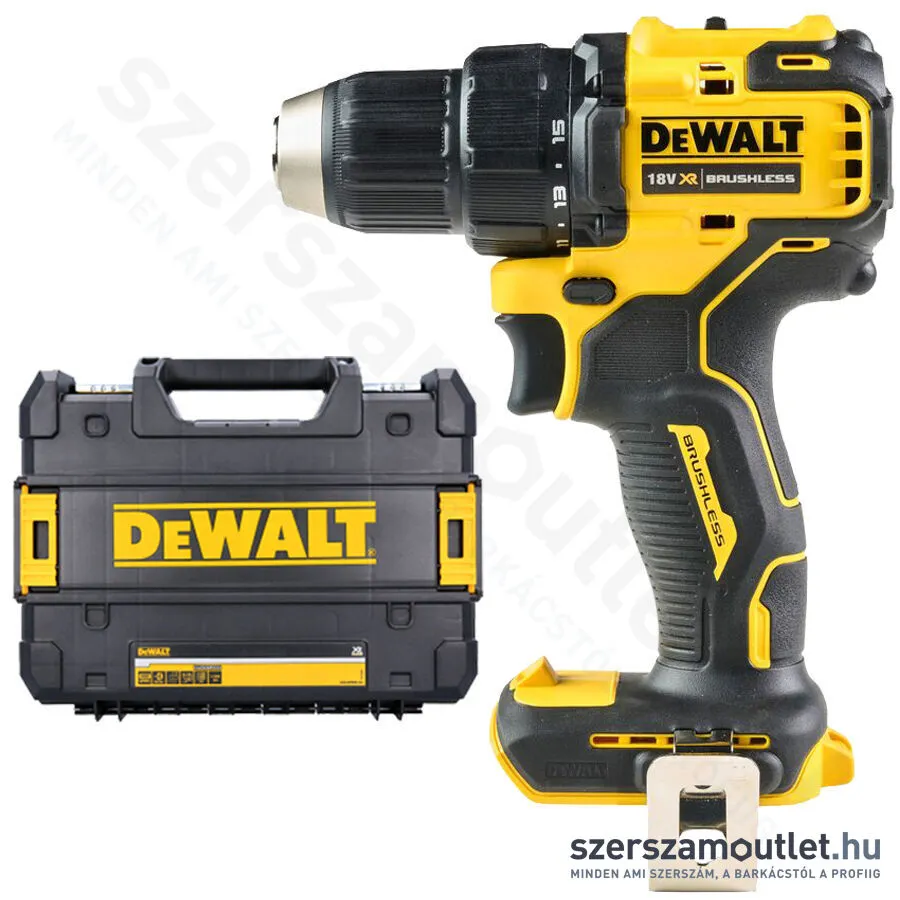 DEWALT DCD708NT-XJ Akkus fúró-csavarbehajtó TSTAK-kofferben (65Nm/18V) (Akku és töltő nélkül!)