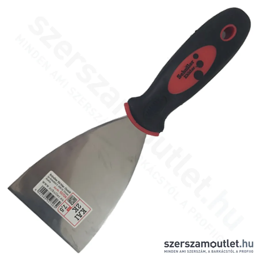 SCHULLER Kai 2K 75mm festőspatulya profi, rozsdamentes (50706)