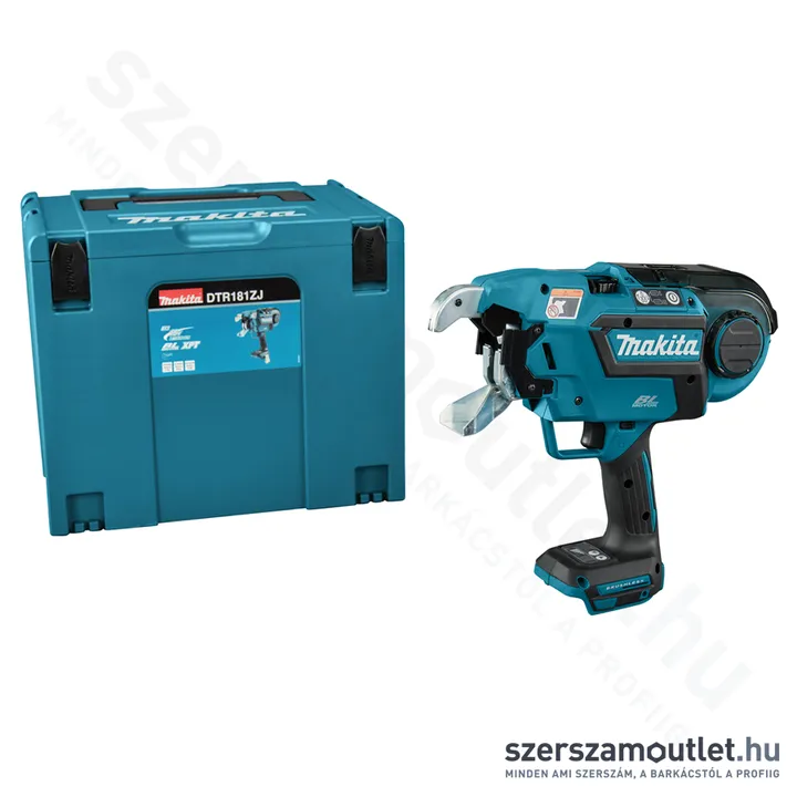 MAKITA DTR181ZJ Akkus betonacél kötöző MAKPAC kofferben (18V) (Akku és töltő nélkül!)