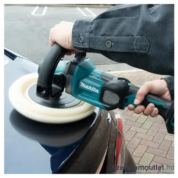 MAKITA PV001GZ Akkus szénkefementes polírozó (lágyindítás) (40V/180mm) (Akku és töltő nélkül)
