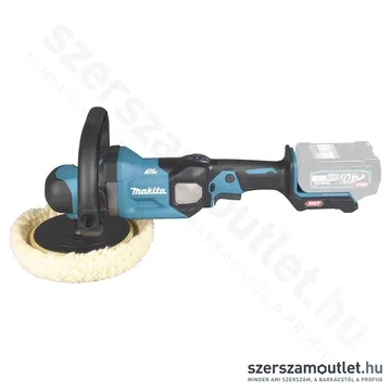 MAKITA PV001GZ Akkus szénkefementes polírozó (lágyindítás) (40V/180mm) (Akku és töltő nélkül)