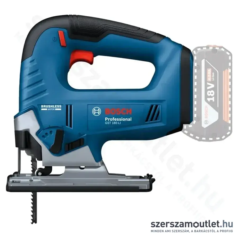 BOSCH GST 185-LI Akkus szúrófűrész (18V) (Akku és töltő nélkül!) (06015B3021)