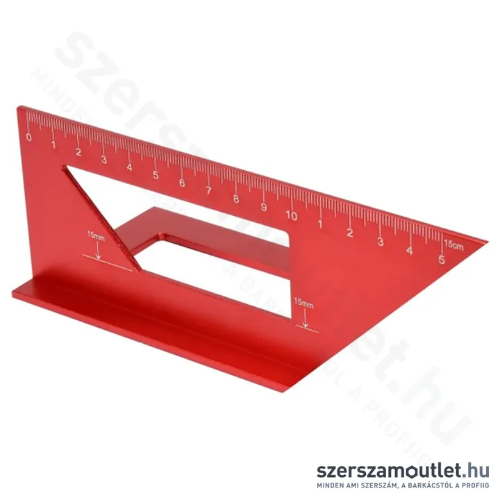 YATO Aluminium 3D derékszög 45°/90° 150mm (YT-70797)