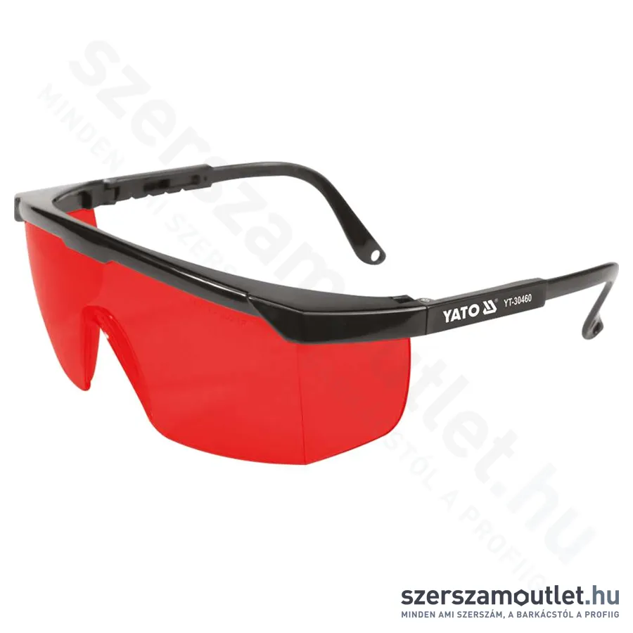 YATO Védőszemüveg lézerhez (Vörös) (YT-30460)