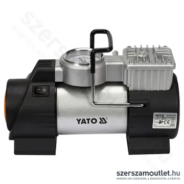 YATO Autós kompresszor LED lámpával 180W 10bar (YT-73460)