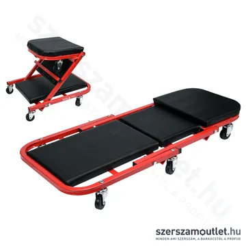 YATO 2in1 gurulós aláfekvő és műhelyszék (YT-08802)