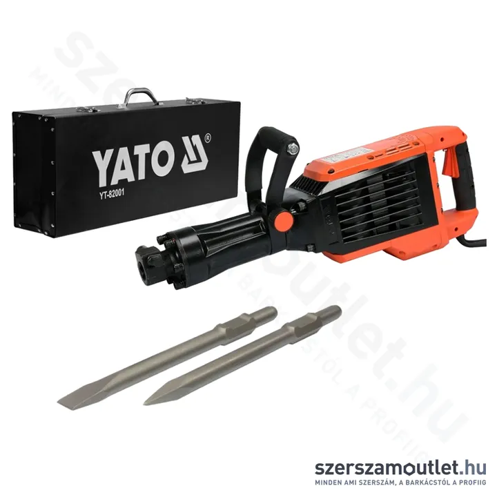 YATO Vésőgép, bontókalapács kofferben 1600W/65J (YT-82001)