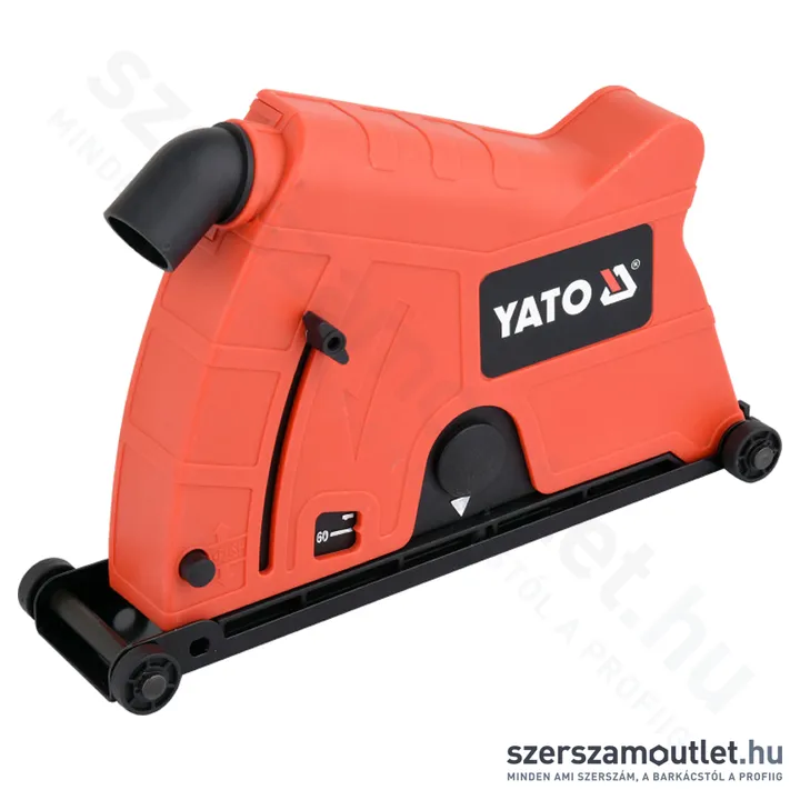 YATO Sarokcsiszoló porelszívó adapter vágáshoz 230mm (YT-82110-hez) (YT-82990)