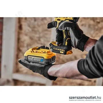 DEWALT DCD800H2T-QW Akkus fúrócsavarozó TStak kofferben (90Nm, 2xPowerStack™5,0Ah)