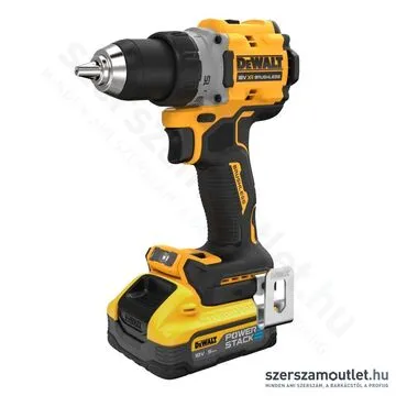 DEWALT DCD800H2T-QW Akkus fúrócsavarozó TStak kofferben (90Nm, 2xPowerStack™5,0Ah)