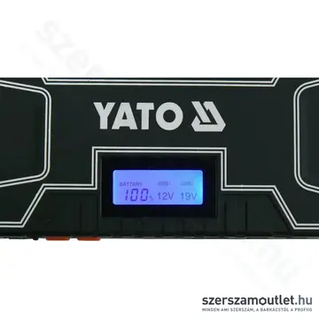 YATO 2in1 Külső akkumulátor, indító készülék (bikázó) Start Booster/ Power Bank készlet (12000mAh)