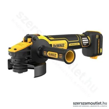 DEWALT DCG409VSNT 18V Akkus fordulatszámszabályzós sarokcsiszoló 125mm kofferben (Akku és töltő nélk