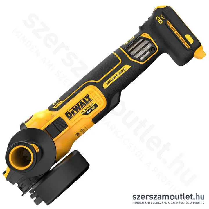 DEWALT DCG409VSN 18V XR Akkus fordulatszámszabályzós sarokcsiszoló 125mm (Akku és töltő nélkül!)