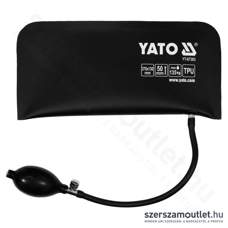 YATO Pumpás szerelőpárna 135kg 130x270mm (YT-67383)