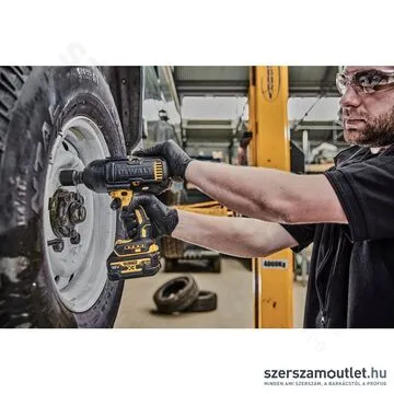 DEWALT DCF900P2G Akkus ütvecsavarozó, gumírozott, PUR betéttel (1/2
