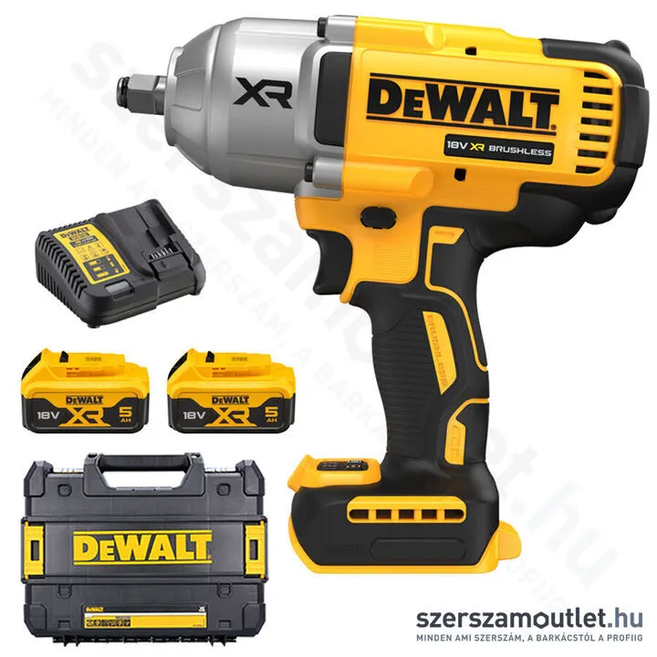 DEWALT DCF900P2T Akkus ütvecsavarozó TSTAK kofferben (1/2