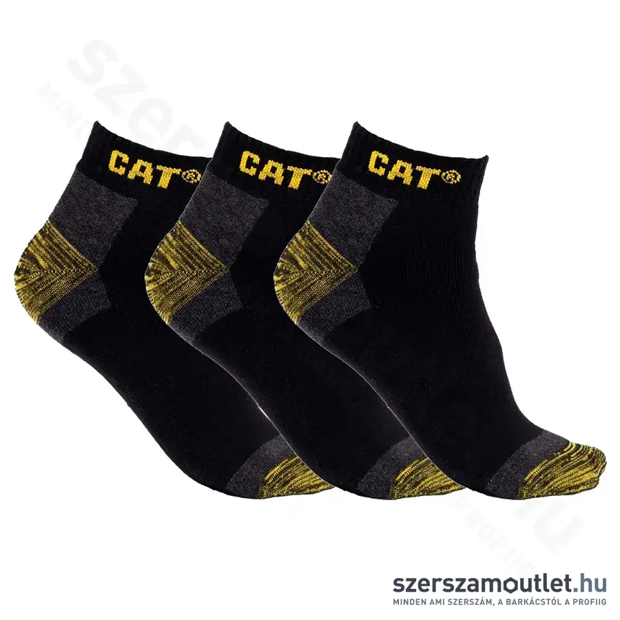 CATERPILLAR AV778A Premium munka bokazokni 39-42-es (Fekete) (3db/csomag) (CAT-00216)