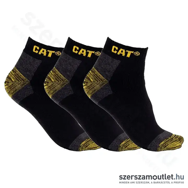 CATERPILLAR AV778A Premium munka bokazokni 39-42-es (Fekete) (3db/csomag) (CAT-00216)