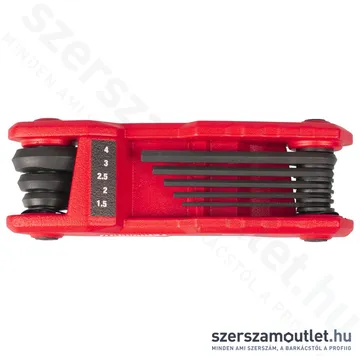 MILWAUKEE Imbuszkulcs készlet HEX 8 részes (1,5-8mm) (4932480978)