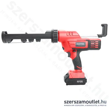 EXTOL Share20V Akkus kinyomópisztoly 300ml (1x2,0Ah/20V)