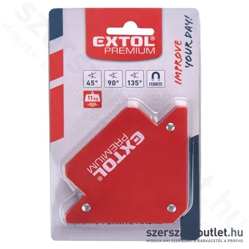 EXTOL Hegesztési munkadarabtartó mágnes 120x83x14mm