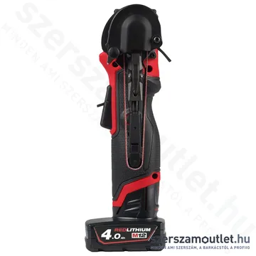 MILWAUKEE M12 FBFL10-402B Akkus szalagcsiszoló 10mm, táskában (2x4,0Ah/12V) (4933480959)