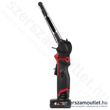 MILWAUKEE M12 FBFL10-402B Akkus szalagcsiszoló 10mm, táskában (2x4,0Ah/12V) (4933480959)