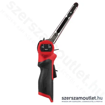 MILWAUKEE M12 FBFL10-0 Akkus szalagcsiszoló (12V/10mm) (Akku és töltő nélkül!) (4933480958)