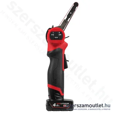 MILWAUKEE M12 FBFL13-402B Akkus szalagcsiszoló 13mm, táskában (2x4,0Ah/12V) (4933480961)